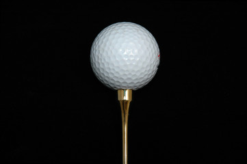 Golf ball and tee#1