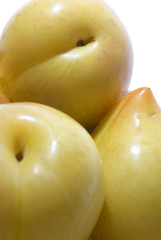 plums yellow sun gold exotic rare product of chile