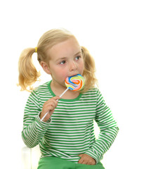 kid - activity in preschool - over white