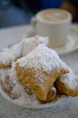 Beignets (French style donuts) 