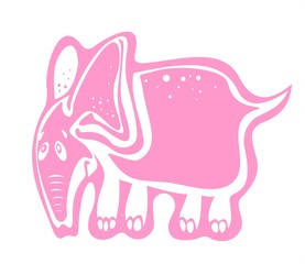 Pink elephant