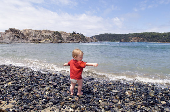 Boy at the Beach