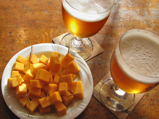 bière et fromage