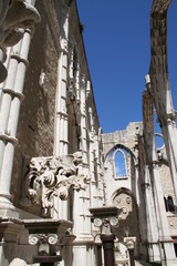 Fototapeta na wymiar Ruiny Lizbonie