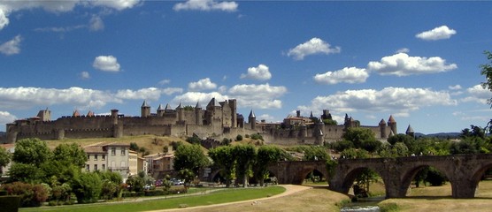 Fototapeta na wymiar Carcassonne VIEW