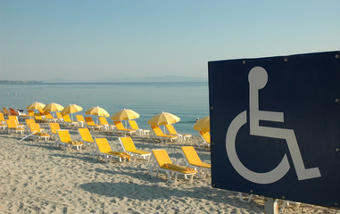 photo sign handicap