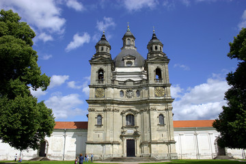 Fototapeta na wymiar monastery Pazaislis,Lituania