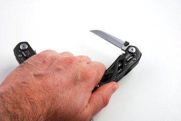 stock pictures of a multi tool folding knife 