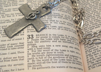 Psalm 33 and Music Cross