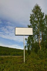 blank road sign - 3766953