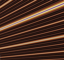 abstract cords of gold