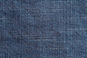 Naklejka premium Close up of blue jeans denim texture background