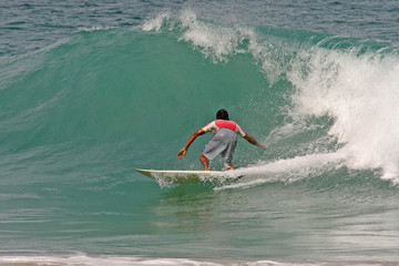 Riding Tropical Waves