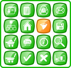 Miscellaneous vector web icons