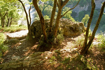 mountain path of the Caucasus