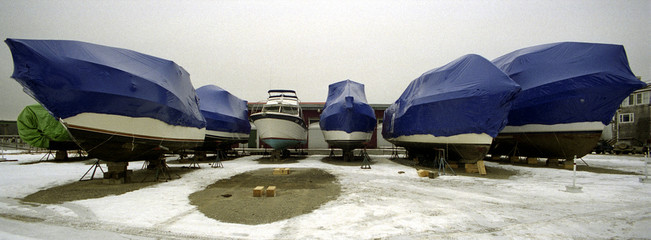 boats in storage