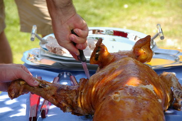 Découpe du cochon
