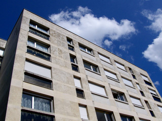 Immeubles en pierre, résidence de la région parisienne