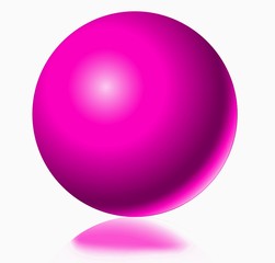 pink globe