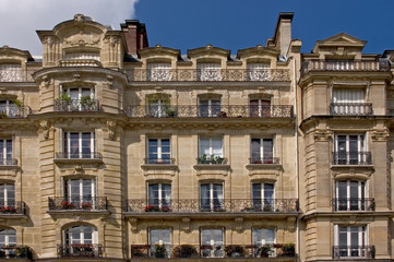 Parisian Apartment Block