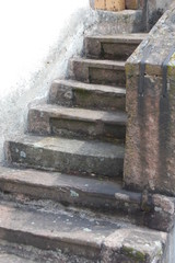 schmale Treppe