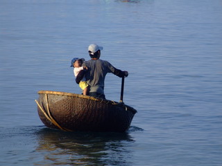 Barque de pecheur, Vietnam