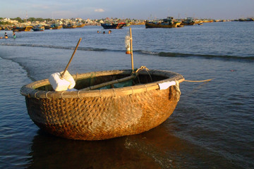 Barque de pecheurs, Vietnam