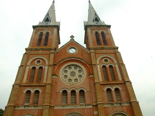 Obraz premium Cathedrale de Saigon, Vietnam