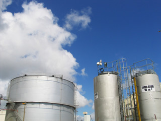 stockage de raffinerie