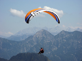Paragliding in den Bayerischen Alpen