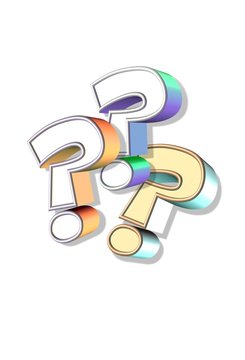 3D QUESTION MARKS