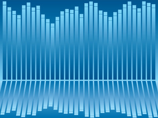 Obraz premium bar reflect