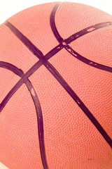 Fototapeta premium basketball with white background