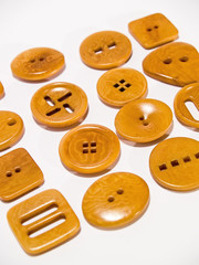 Obraz premium botones en madera