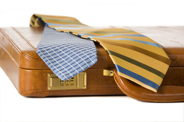 Ties and Briefcase