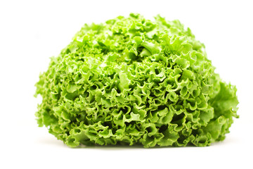 Caesar salad isolated on white