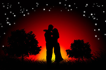 Kiss between the trees © FotoDesignPP