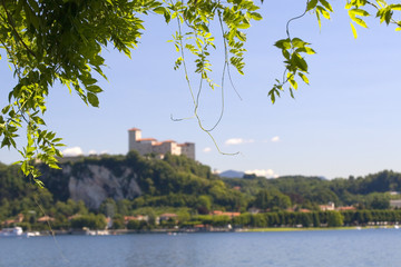 View of Lake Maggiore from Arona (Italia)