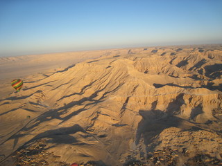vue a&eacute;rienne &agrave; louxor