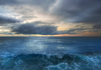 Obraz premium sunset's ocean