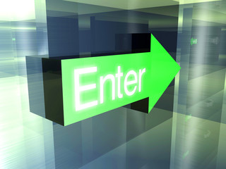 Enter - Hier entlang	