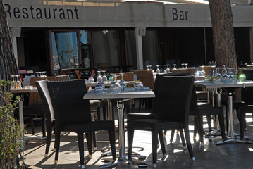 Restaurant in St. Tropez