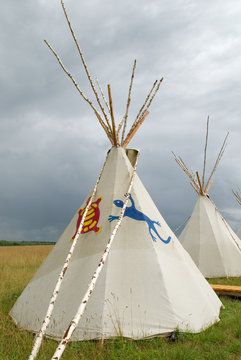 American wigwam replica