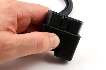 Connector used to read data from the On Board Diagnosis 