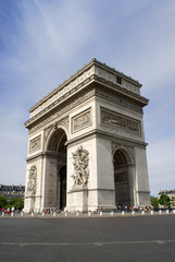 Paris l’arc de triomphe