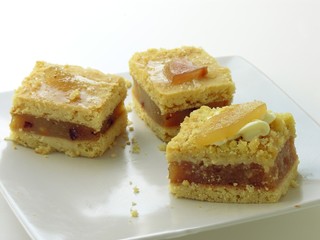 pieces of fruit cakes