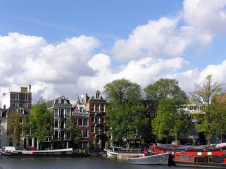amsterdam cityscape