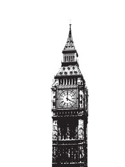 Naklejka premium big ben