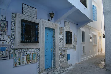 Papier Peint photo Lavable Tunisie Calle de Hammamet