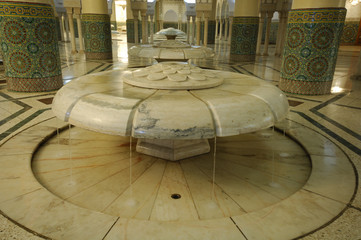 Great Mosque Hassan ll Casablanca, the ablutions rooms